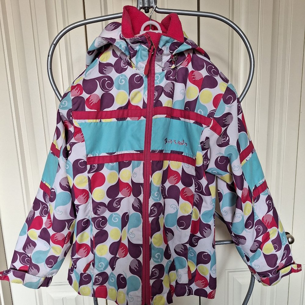 Crush Girls Size 7 Lined Rain Jacket